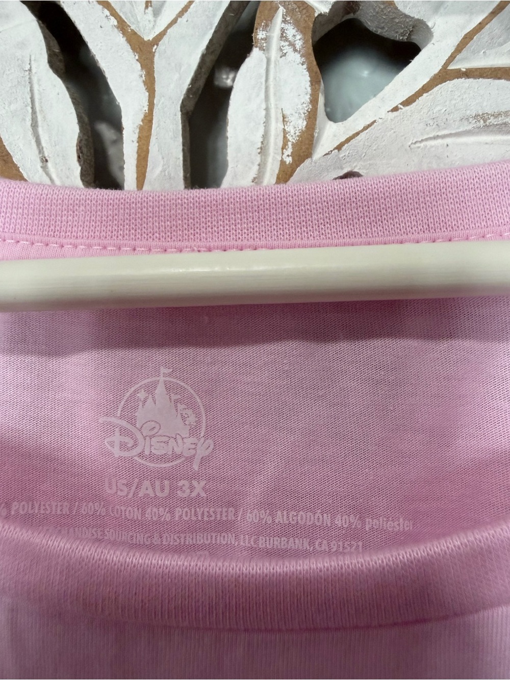 Disney Pink Graphic Tee with Ariel - Picture 4 of 4